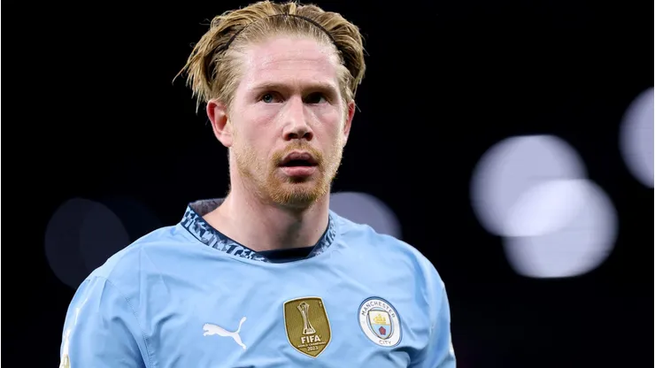 Kevin De Bruyne, jogador do Manchester City.(Photo by Carl Recine/Getty Images)