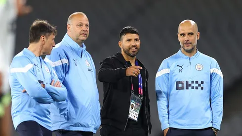 Aguero está no topo da artilharia de jogadores que passaram pelo Manchester City. Foto: Michael Steele/Getty Images