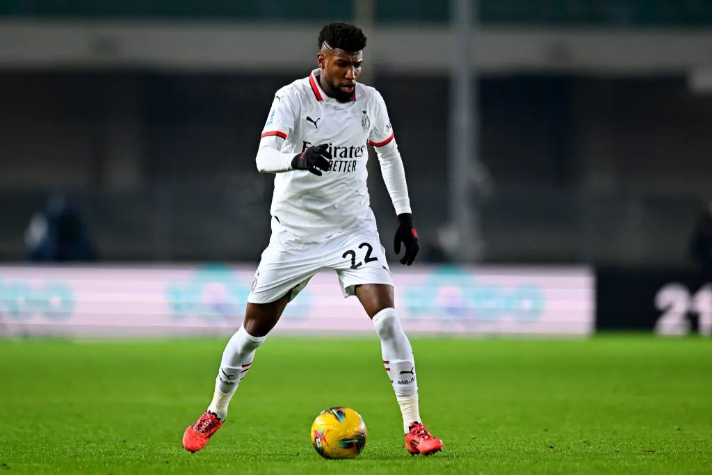 Emerson na partida diante do Verona (Photo by Alessandro Sabattini/Getty Images)
