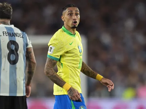 Raphinha vira alvo de críticas de Casagrande após derrota da Seleção Brasileira