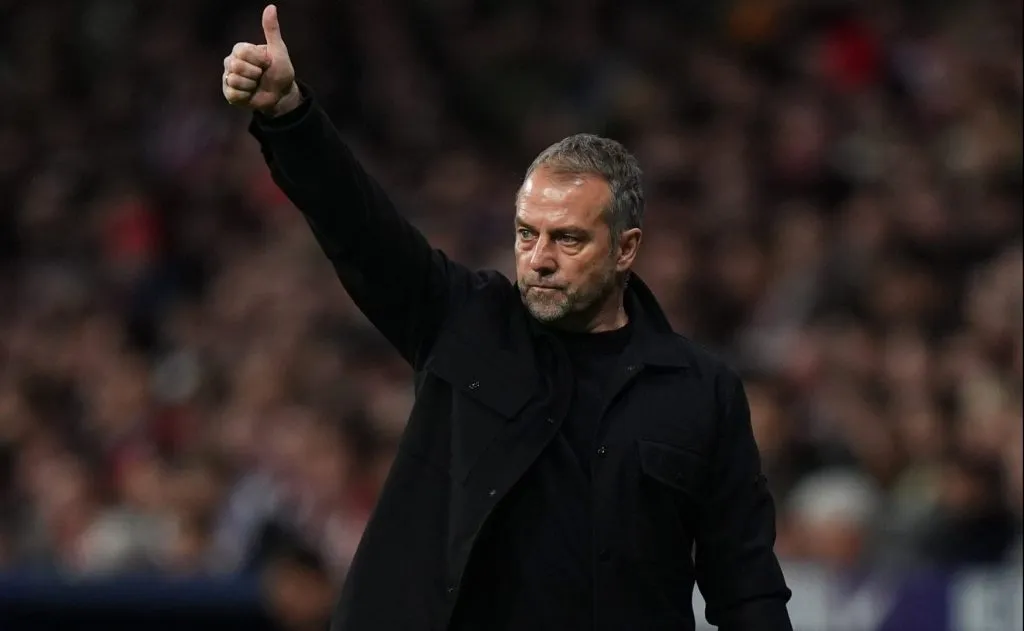 Hansi Flick, técnico do Barcelona