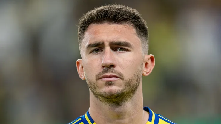 Aymeric Laporte durante jogo pelo Al-Nassr