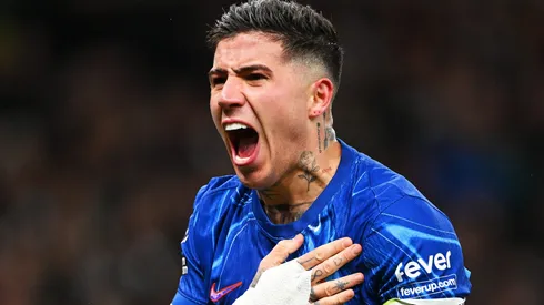 Enzo Fernández, do Chelsea e alvo do Real Madrid, (Photo by Shaun Botterill/Getty Images)