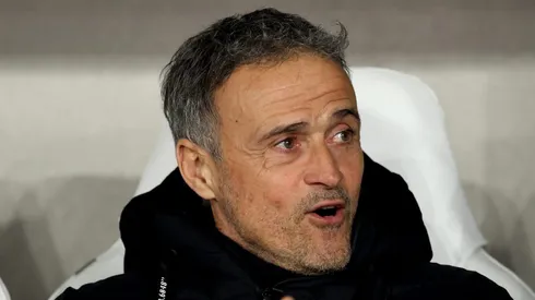 Luis Enrique, treinador do PSG. Foto: Alex Grimm