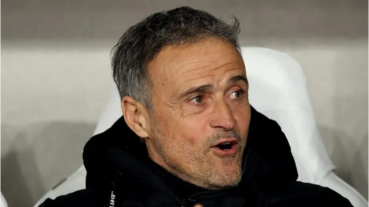 Luis Enrique, treinador do PSG. Foto: Alex Grimm