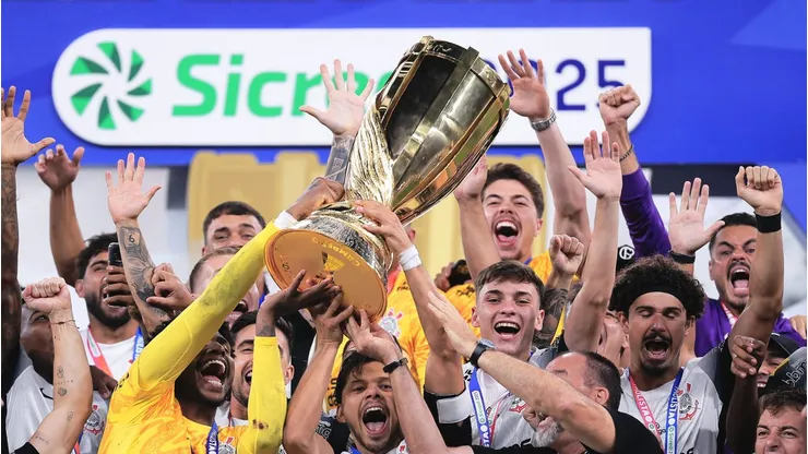 Corinthians venceu o Campeonato Paulista sobre o Palmeiras Foto: Ettore Chiereguini/AGIF