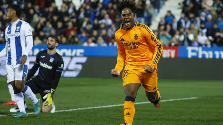 Endrick marcou um dos gols contra o Leganés na Copa do Rei