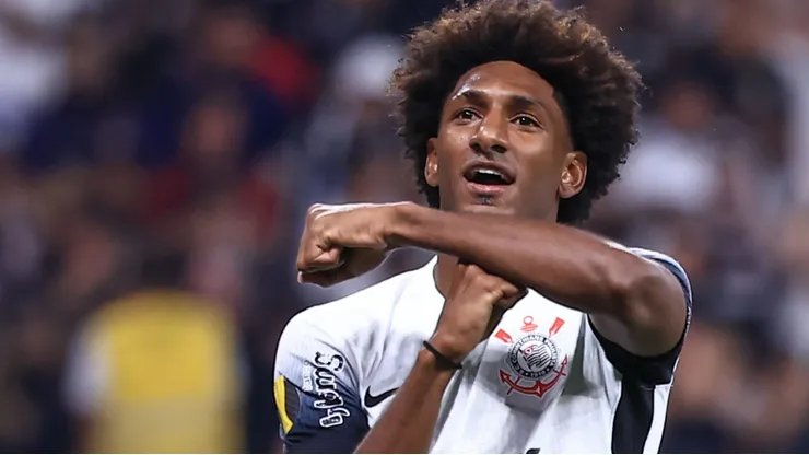 Talles Magno, jogador do Corinthians. Foto: Marcello Zambrana/AGIF