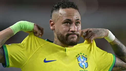 Neymar está lesionado. Foto: Pedro Vilela/Getty Images