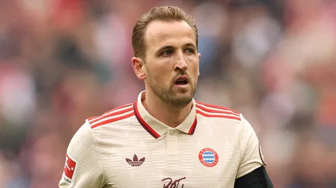 Harry Kane durante jogo do Bayern de Munique