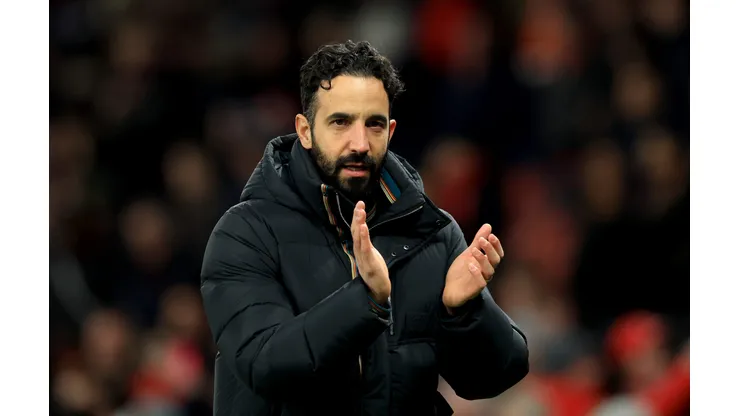 Ruben Amorim, técnico do Manchester United (Photo by Carl Recine/Getty Images)