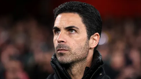 Mikel Arteta, técnico do Arsenal. (Photo by Ryan Pierse/Getty Images)