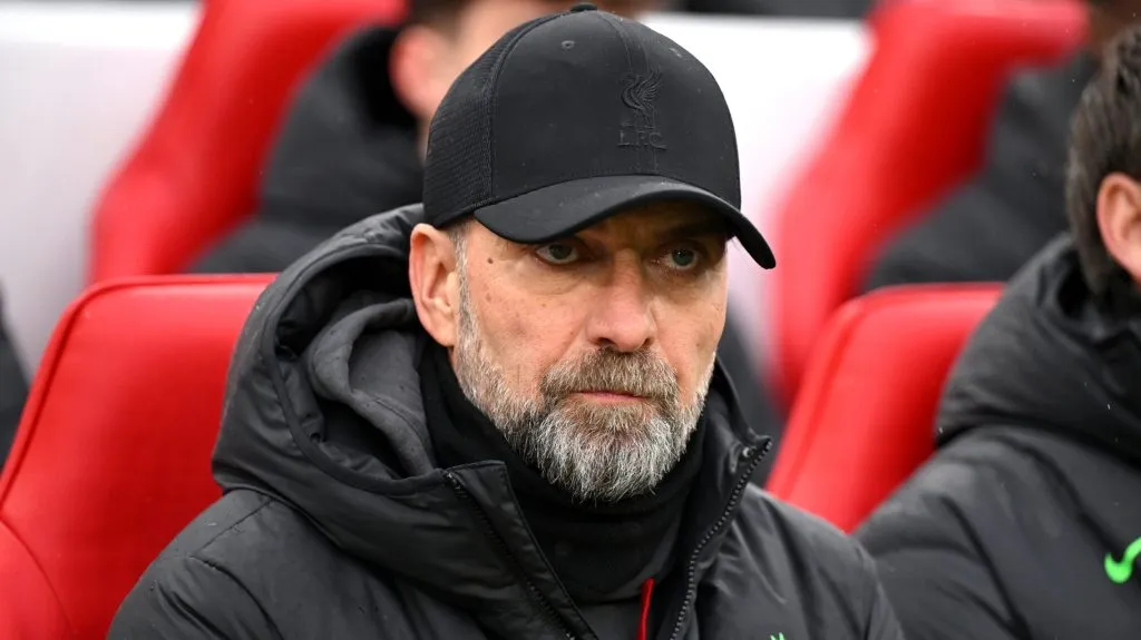 Klopp em ação pelo Liverpool. (Photo by Michael Regan/Getty Images)