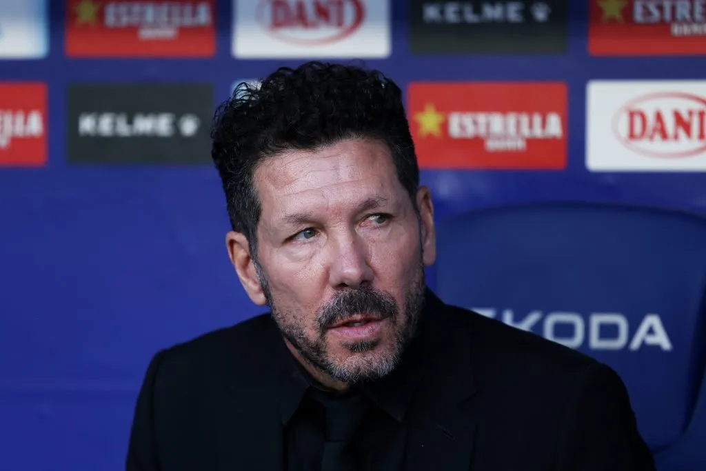 Simeone, técnico do Atlético de Madrid