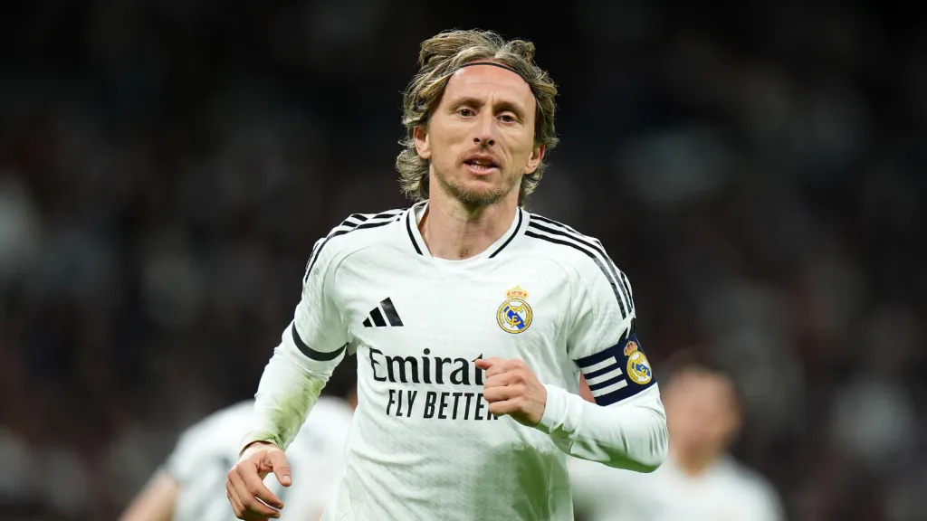 Luka Modric durante jogo pelo Real Madrid. Foto: Angel Martinez/Getty Images