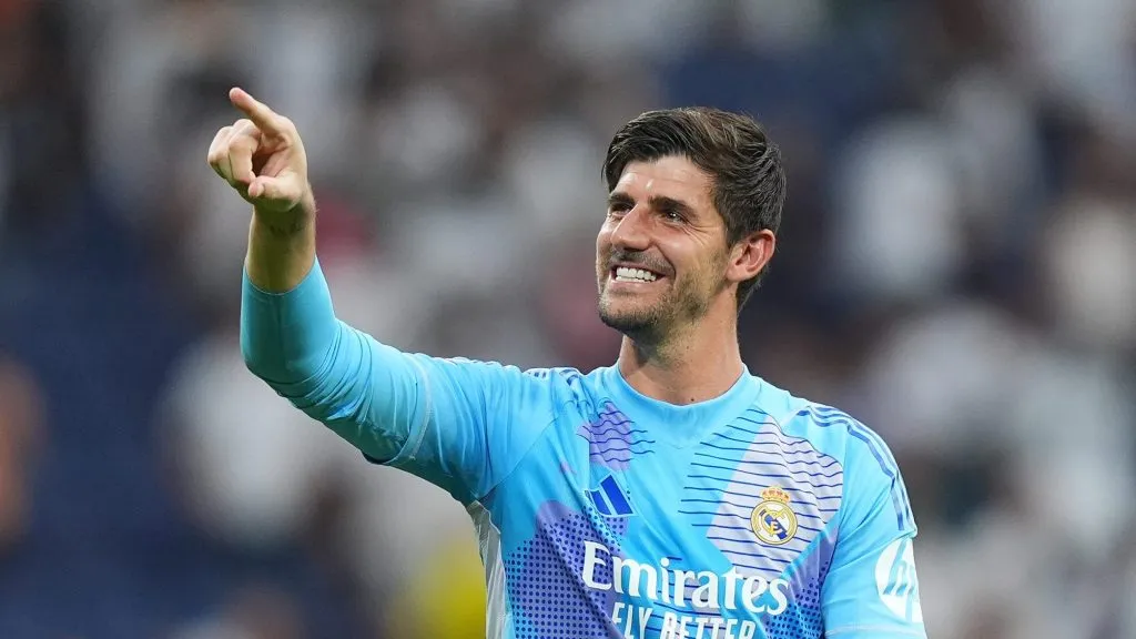 Courtois será titular no jogo. Foto: Angel Martinez/Getty Images
