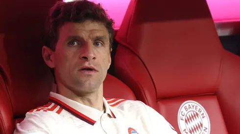 Thomas Thomas Müller deixará o Bayern de Munique. (Photo by Alexander Hassenstein/Getty Images)