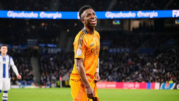 Vini Jr. tem seis vitórias sobre o Real Sociedad