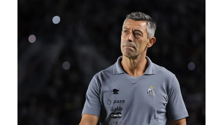 Pedro Caixinha, técnico do Santos (Photo by Buda Mendes/Getty Images)