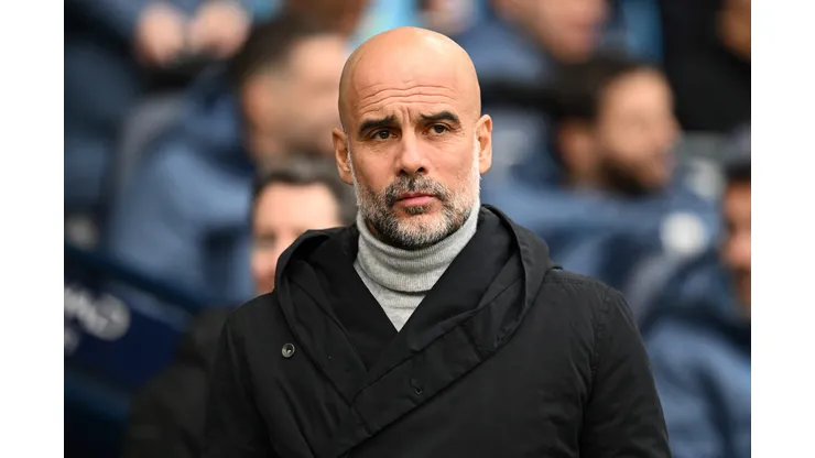 Guardiola, técnico do Manchester City (Photo by Gareth Copley/Getty Images)