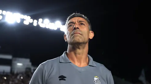 Pedro Caixinha, técnico do Santos (Photo by Buda Mendes/Getty Images)