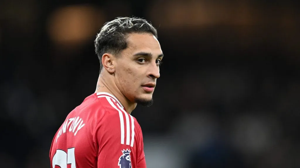 Antony não deve permanecer no Manchester United. Foto: Michael Regan/Getty Images