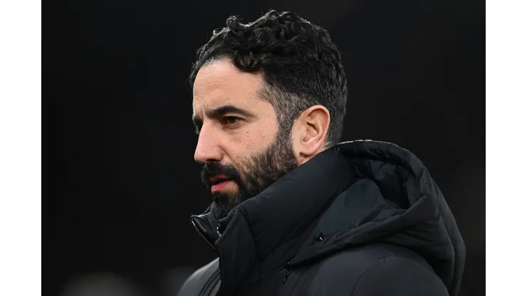Ruben Amorim, técnico do Manchester United (Photo by Gareth Copley/Getty Images)