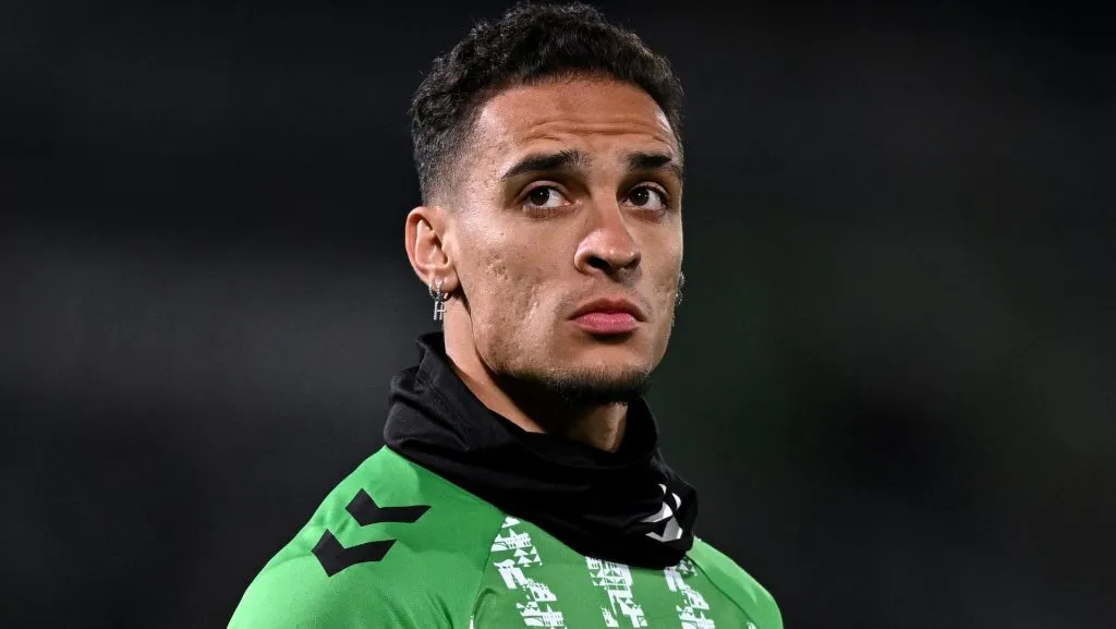 Antony em ação pelo Betis. (Photo by Octavio Passos/Getty Images)