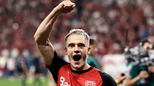 Florian Wirtz, alvo do Manchester City (Photo by Christof Koepsel/Getty Images)