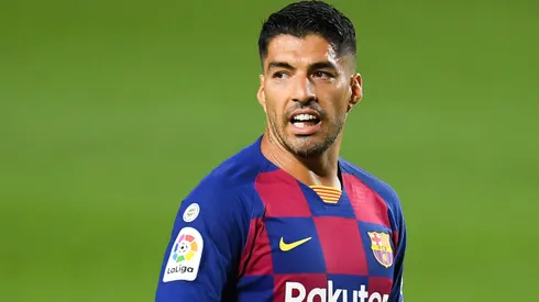 Suárez na época de Barcelona. Foto: David Ramos