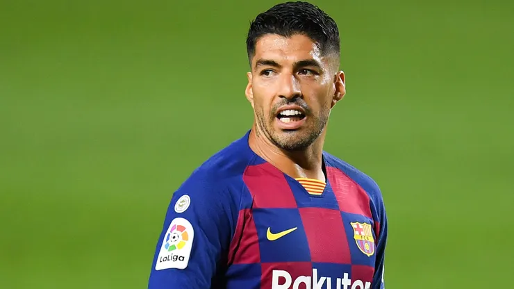 Suárez na época de Barcelona. Foto: David Ramos