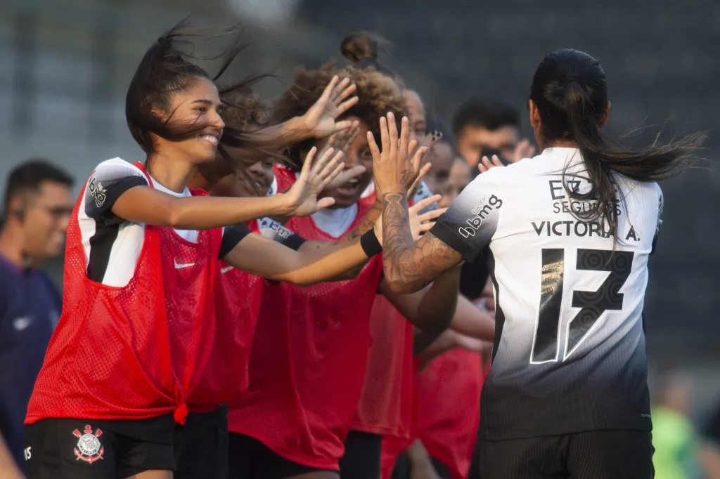 Equipe feminina do Corinthians.