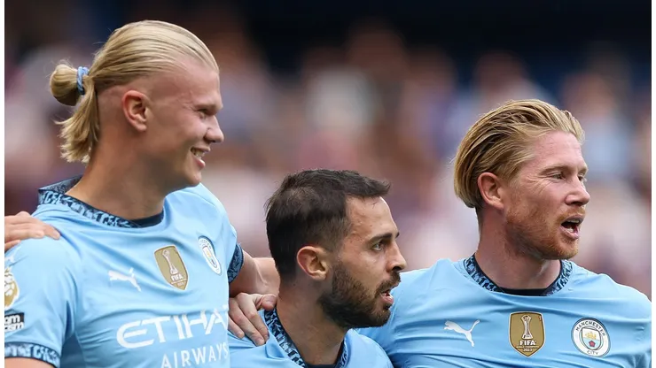 City quer alvo do Barcelona após as saídas de De Bruyne e Bernardo Silva.