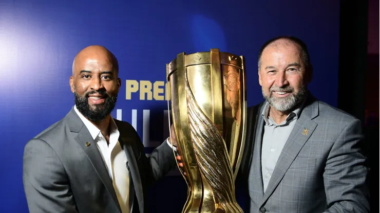 Presidente Augusto Melo do Corinthians e Fabinho Soldado na Festa de Premiação do Paulistão 2025 - Foto: Alexandre Battibugli/Ag. Paulistão