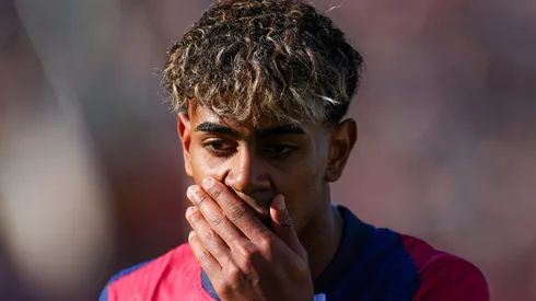 Jogada de Lamine Yamal em Atlético de Madrid x Barcelona rende comparações com Vini Jr: "Isso não...". (Photo by Judit Cartiel/Getty Images)