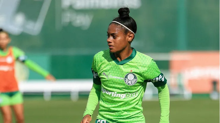 Jogadora do Palmeiras Seleção Feminina Foto: Paloma Cassiano/Palmeiras/by Canon