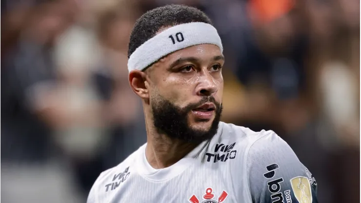 Memphis Depay, atacante do Corinthians. Foto: Marcello Zambrana/AGIF