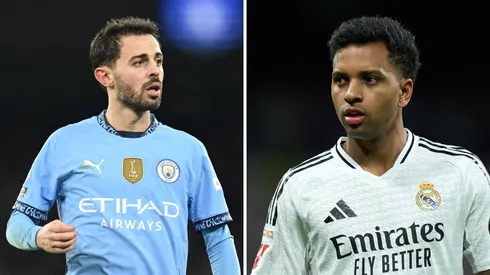 Bernardo Silva pelo Manchester City e Rodrygo pelo Real Madrid