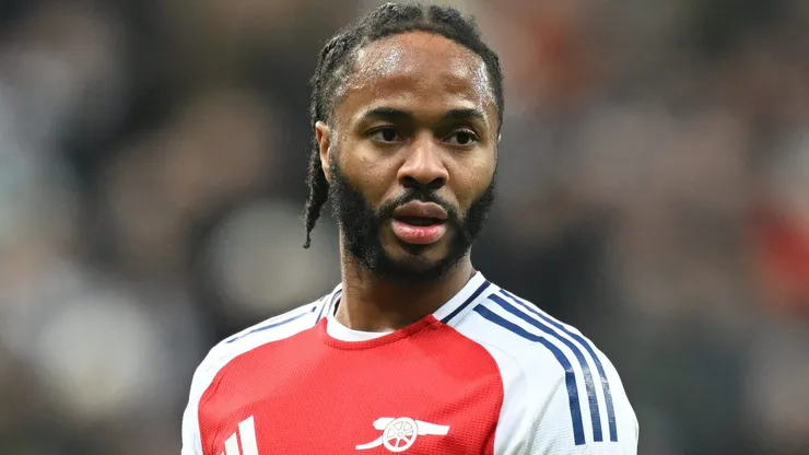 Sterling, está emprestado ao Arsenal (Photo by Michael Regan/Getty Images)