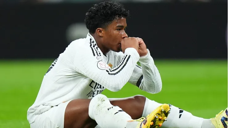 Endrick recebe péssima notícia de Ancelotti após brilhar pelo Real Madrid no último jogo (Photo by Angel Martinez/Getty Images)