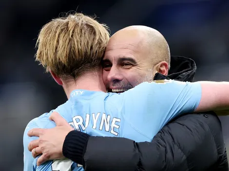 Guardiola confirma que o Man City decidiu não renovar com De Bruyne