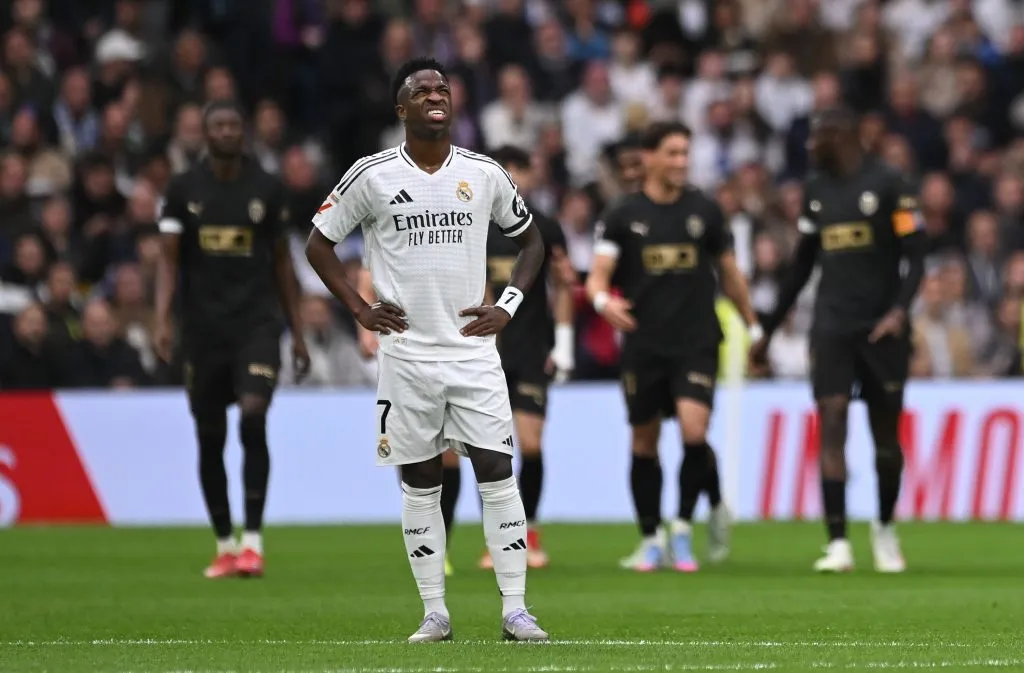 Vinicius Jr não vive grande momento. (Photo by Denis Doyle/Getty Images)
