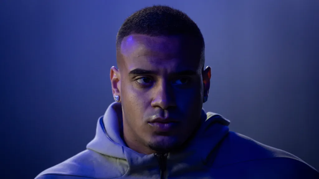 Murillo, zagueiro do Nottingham Forest, antes de partida (Photo by Justin Setterfield/Getty Images)
