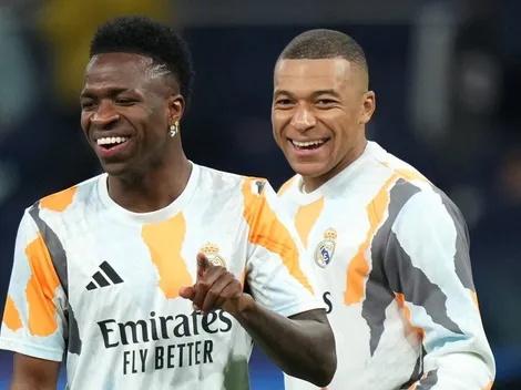 Mbappé não vê o Real Madrid sem Vinicius Jr
