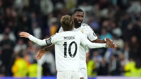 Modric e Rüdiger não podem ser amarelados contra o Arsenal. Foto: Angel Martinez/Getty Images