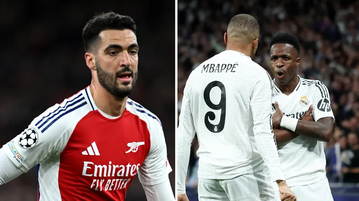 Merino revela o jogador mais completo do Real Madrid. Fotos: Justin Setterfield e Clive Brunskill/Getty Imagens