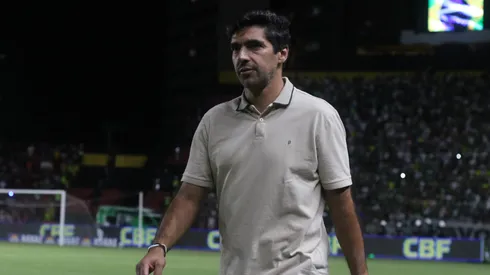 Abel Ferreira técnico do Palmeiras durante a partida entre Sport e Palmeiras na Ilha do Retiro em Recife
