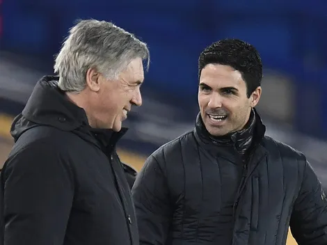 Arteta revela Ancelotti como maior inspiração da carreira