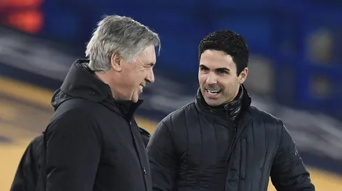 Arteta coloca Ancelotti como motivo de inspiração. Foto: Peter Powell