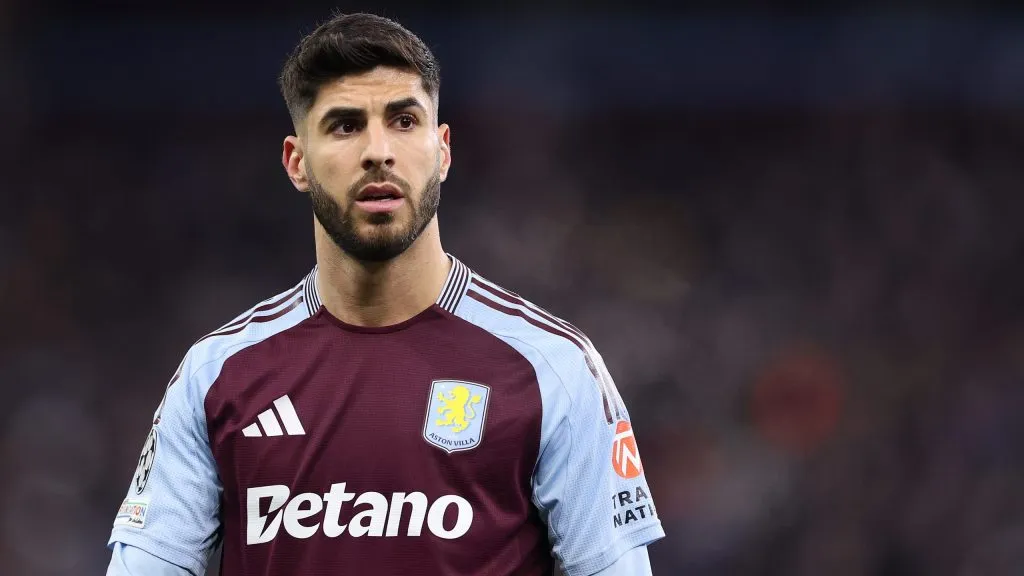 Asensio em jogo do Aston Villa. Foto: Julian Finney/Getty Images